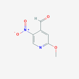2-Methoxy-5-nitroisonicotinaldehyde - 