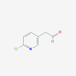 2-(6-Chloropyridin-3-YL)acetaldehyde - 