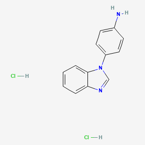 4-(1H-Benzimidazol-1-yl)aniline dihydrochloride - 