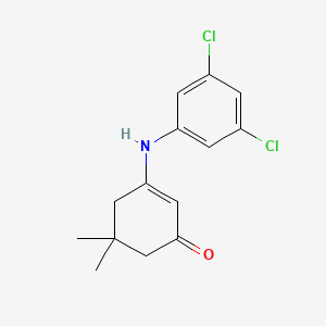 3-[(3,5-Dichlorophenyl)amino]-5,5-dimethylcyclohex-2-en-1-one - 5852-56-2