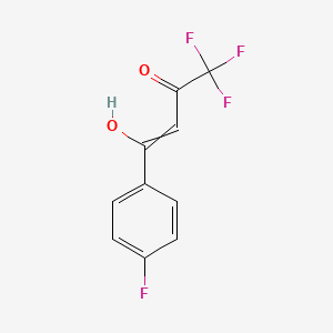1,1,1-Trifluoro-4-(4-fluorophenyl)-4-hydroxybut-3-en-2-one - 424801-69-4