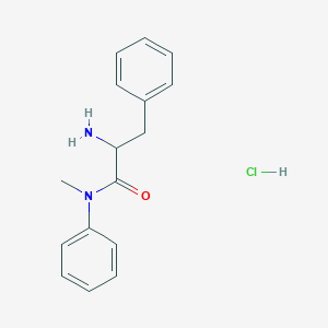 2-amino-N-methyl-N,3-diphenylpropanamide hydrochloride - 