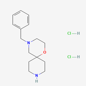 4-Benzyl-1-oxa-4,9-diazaspiro[5.5]undecane dihydrochloride - 