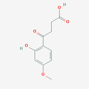 4-(2-Hydroxy-4-methoxyphenyl)-4-oxobutanoic acid - 14617-02-8