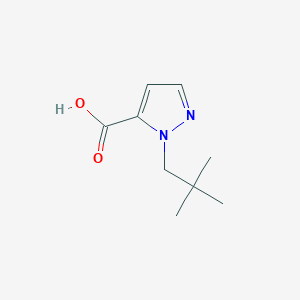 1-(2,2-Dimethylpropyl)-1H-pyrazole-5-carboxylic acid - 