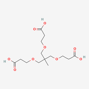 3,3'-((2-((2-Carboxyethoxy)methyl)-2-methylpropane-1,3-diyl)bis(oxy))dipropionic acid - 