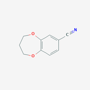 3,4-dihydro-2H-1,5-benzodioxepine-7-carbonitrile - 