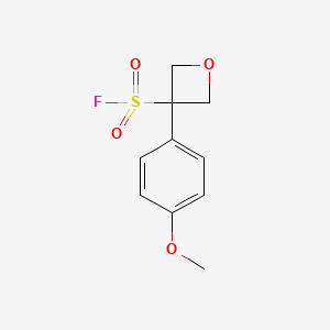 3-(4-Methoxyphenyl)oxetane-3-sulfonyl fluoride - 