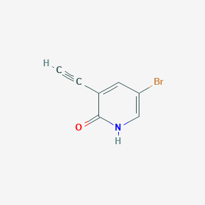 5-Bromo-3-ethynylpyridin-2-ol - 942589-71-1
