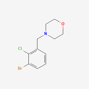 4-(3-Bromo-2-chlorobenzyl)morpholine - 