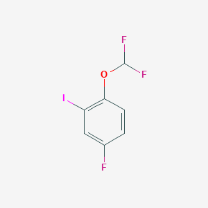1-(Difluoromethoxy)-4-fluoro-2-iodobenzene - 