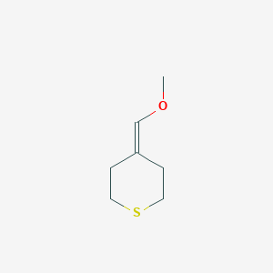 4-(Methoxymethylene)tetrahydro-2h-thiopyran - 