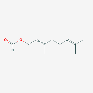 3,7-Dimethylocta-2,6-dienyl formate - 61759-63-5