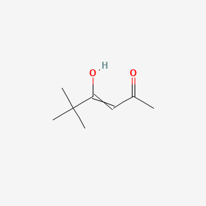 4-Hexen-3-one, 5-hydroxy-2,2-dimethyl- - 59892-35-2