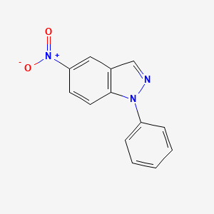 5-Nitro-1-phenyl-1H-indazole - 