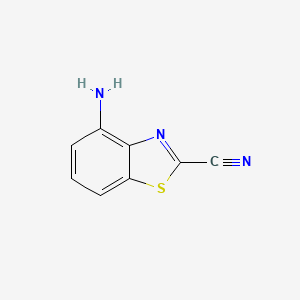 4-Aminobenzo[d]thiazole-2-carbonitrile - 