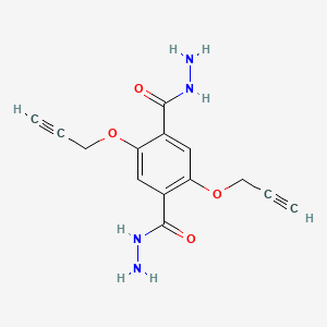 2,5-Bis(prop-2-yn-1-yloxy)terephthalohydrazide - 