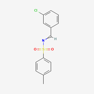 N-[(3-Chlorophenyl)methylidene]-4-methylbenzene-1-sulfonamide - 169829-11-2