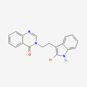 3-[2-(2-Bromo-1H-indole-3-yl)ethyl]quinazoline-4(3H)-one - 807354-69-4