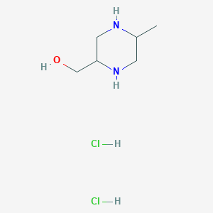 (5-Methylpiperazin-2-yl)methanol dihydrochloride - 