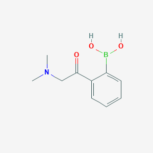 (2-(2-(Dimethylamino)acetyl)phenyl)boronic acid - 