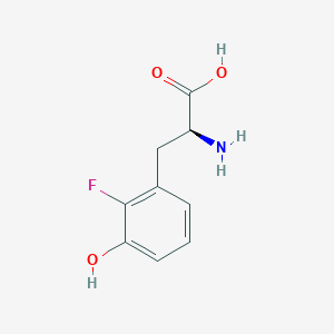 (2S)-2-Amino-3-(2-fluoro-3-hydroxyphenyl)propanoic acid - 