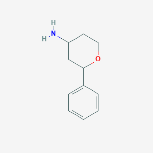 2-Phenyloxan-4-amine - 