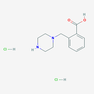 2-(Piperazin-1-ylmethyl)benzoic acid dihydrochloride - 
