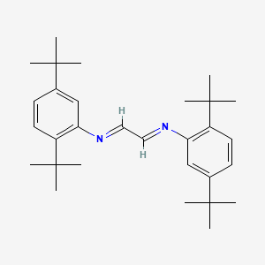 (1E,2E)-N~1~,N~2~-Bis(2,5-di-tert-butylphenyl)ethane-1,2-diimine - 700375-16-2