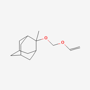 2-[(Ethenyloxy)methoxy]-2-methyltricyclo[3.3.1.1~3,7~]decane - 807380-65-0