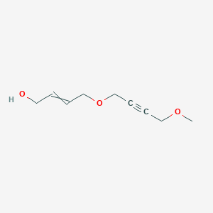 4-[(4-Methoxybut-2-yn-1-yl)oxy]but-2-en-1-ol - 688789-44-8
