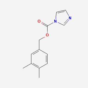 (3,4-Dimethylphenyl)methyl imidazole-1-carboxylate - 811448-13-2