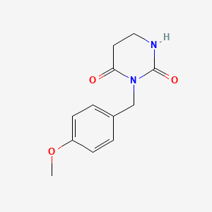3-(4-Methoxybenzyl)dihydropyrimidine-2,4(1H,3H)-dione - 