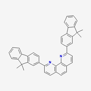 2,9-Bis(9,9-dimethyl-9h-fluoren-2-yl)-1,10-phenanthroline - 676542-63-5