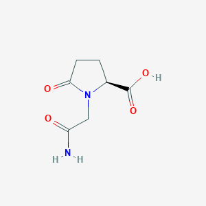 1-(2-Amino-2-oxoethyl)-5-oxo-L-proline - 682774-00-1