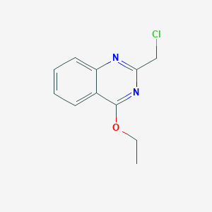 2-(Chloromethyl)-4-ethoxyquinazoline - 668276-10-6