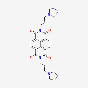 2,7-Bis(3-(pyrrolidin-1-yl)propyl)benzo[lmn][3,8]phenanthroline-1,3,6,8(2H,7H)-tetraone - 