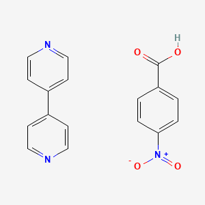 4-Nitrobenzoic acid--4,4'-bipyridine (1/1) - 781671-19-0