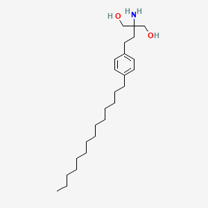 1,3-Propanediol, 2-amino-2-[2-(4-tetradecylphenyl)ethyl]- - 723238-98-0