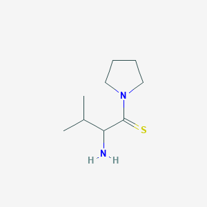 2-Amino-3-methyl-1-(pyrrolidin-1-yl)butane-1-thione - 