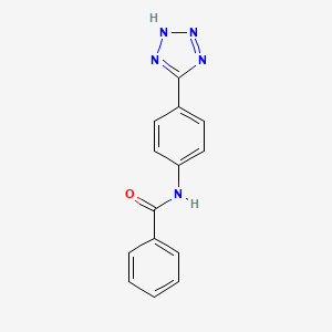 N-[4-(2H-tetrazol-5-yl)phenyl]benzamide - 651769-73-2