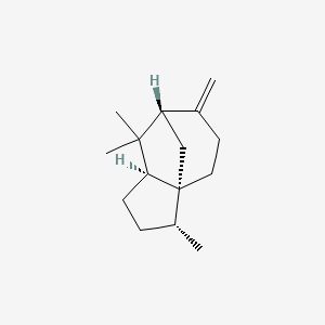 (1R,2R,5S,7S)-2,6,6-trimethyl-8-methylidenetricyclo[5.3.1.01,5]undecane - 