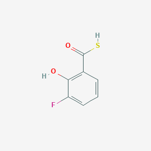 3-Fluoro-2-hydroxybenzene-1-carbothioic S-acid - 705950-02-3