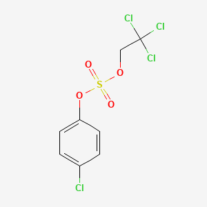 4-Chlorophenyl 2,2,2-trichloroethyl sulfate - 653605-20-0