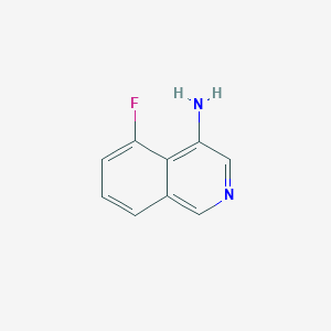 5-Fluoroisoquinolin-4-amine - 