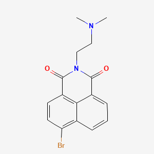 6-Bromo-2-(2-(dimethylamino)ethyl)-1h-benzo[de]isoquinoline-1,3(2h)-dione - 
