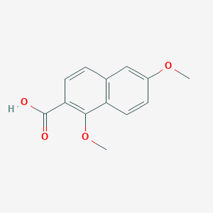 2-Naphthalenecarboxylic acid, 1,6-dimethoxy- - 728892-55-5