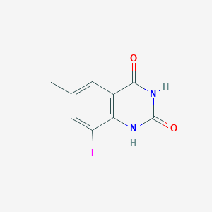 8-iodo-6-methyl-1H-quinazoline-2,4-dione - 667916-39-4