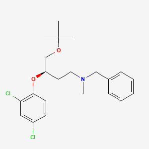 (3R)-N-Benzyl-4-tert-butoxy-3-(2,4-dichlorophenoxy)-N-methylbutan-1-amine - 865865-21-0