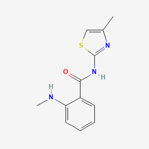 Benzamide,2-(methylamino)-N-(4-methyl-2-thiazolyl)- - 712309-16-5